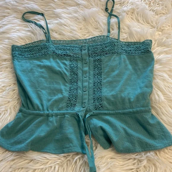 ONeill Shirt size XS brand new length 13” bust 30” teal color - Picture 6 of 13